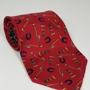 Tommy Hilfiger Equestrian Themed Tie